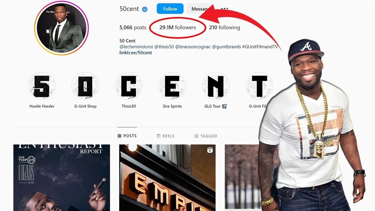50 Cent Instagram: Official Handle and 2026 Profile