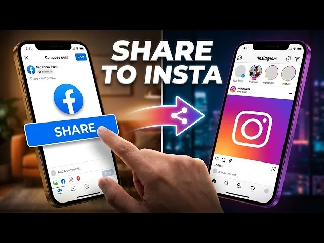How to Share Facebook Posts to Instagram (2026) How to Share Facebook Posts to Instagram (2026)