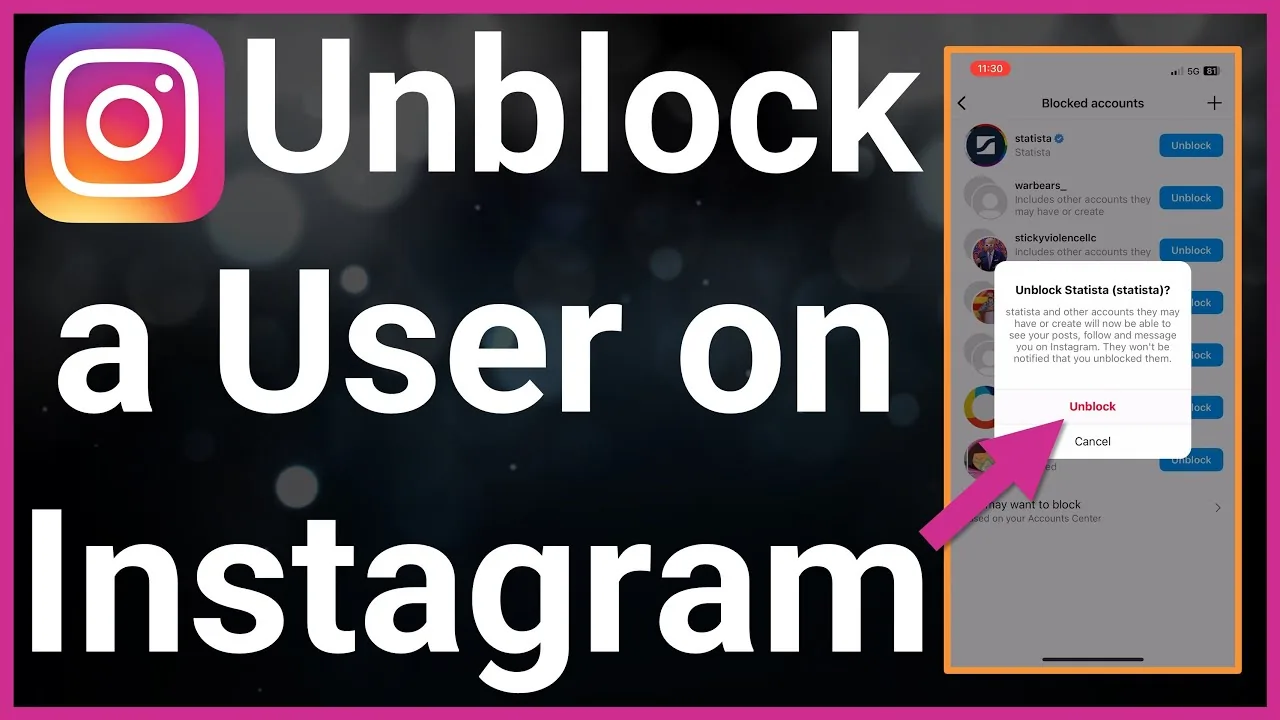 How to Unblock Someone on Instagram (2026 Step-by-Step)