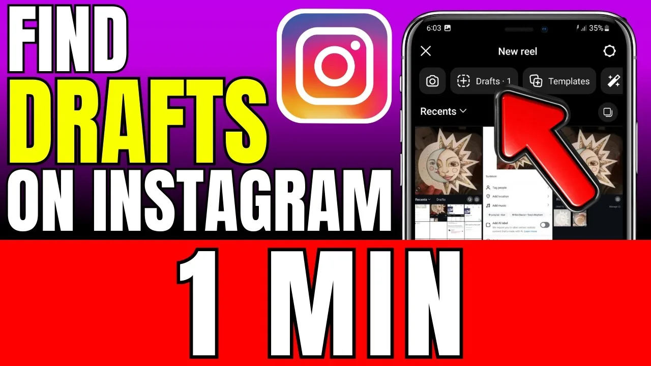 How to Find Drafts on Instagram in 2026