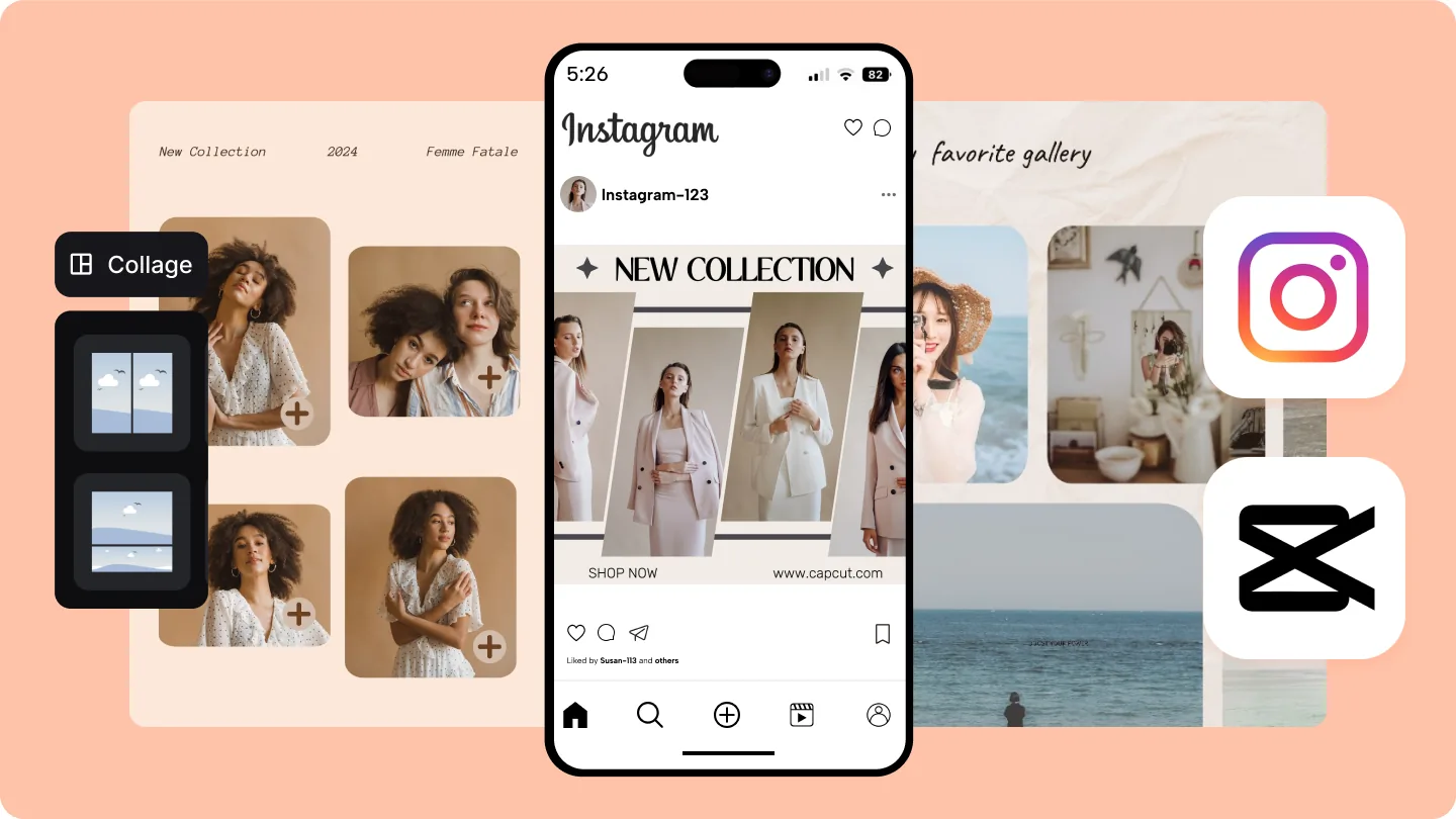 How to Make a Photo Collage on Instagram (Feed and Story)