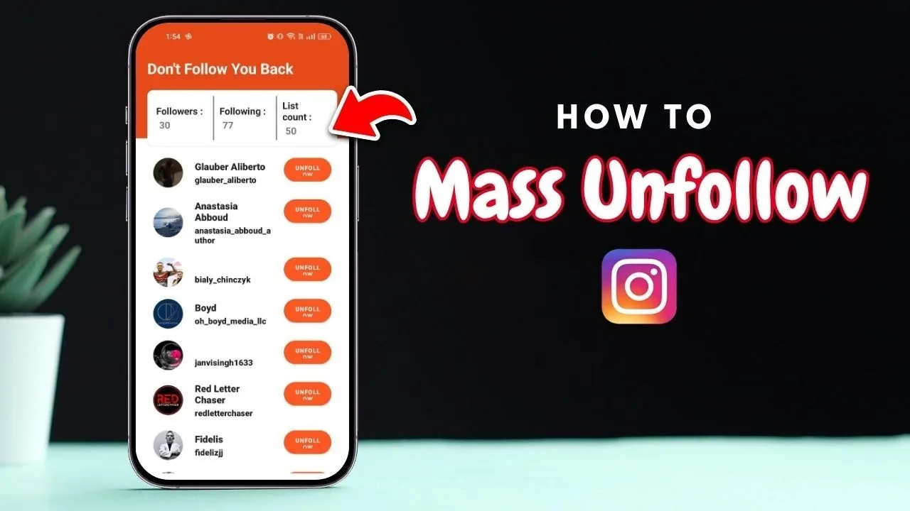 How to Mass Unfollow on Instagram Without Account Risk
