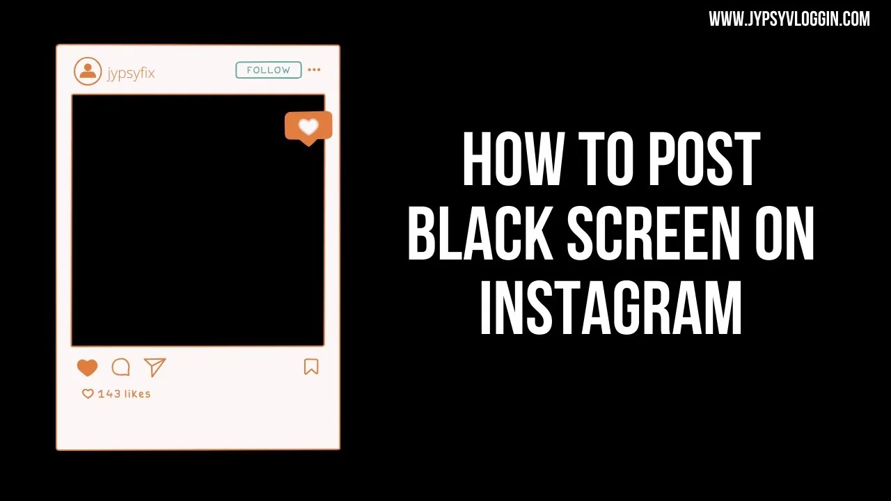 How to Post a Black Screen on Your Instagram Story