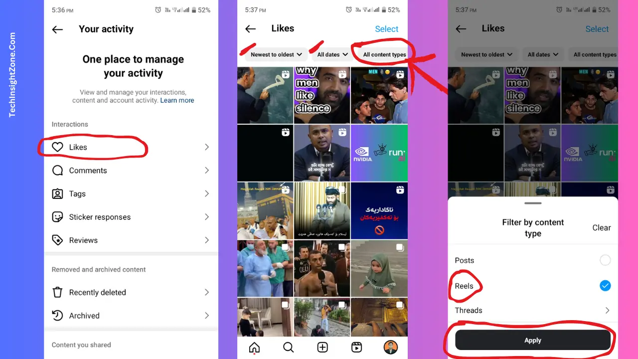 How to See Liked Videos and Reels on Instagram Again How to See Liked Videos and Reels on Instagram Again