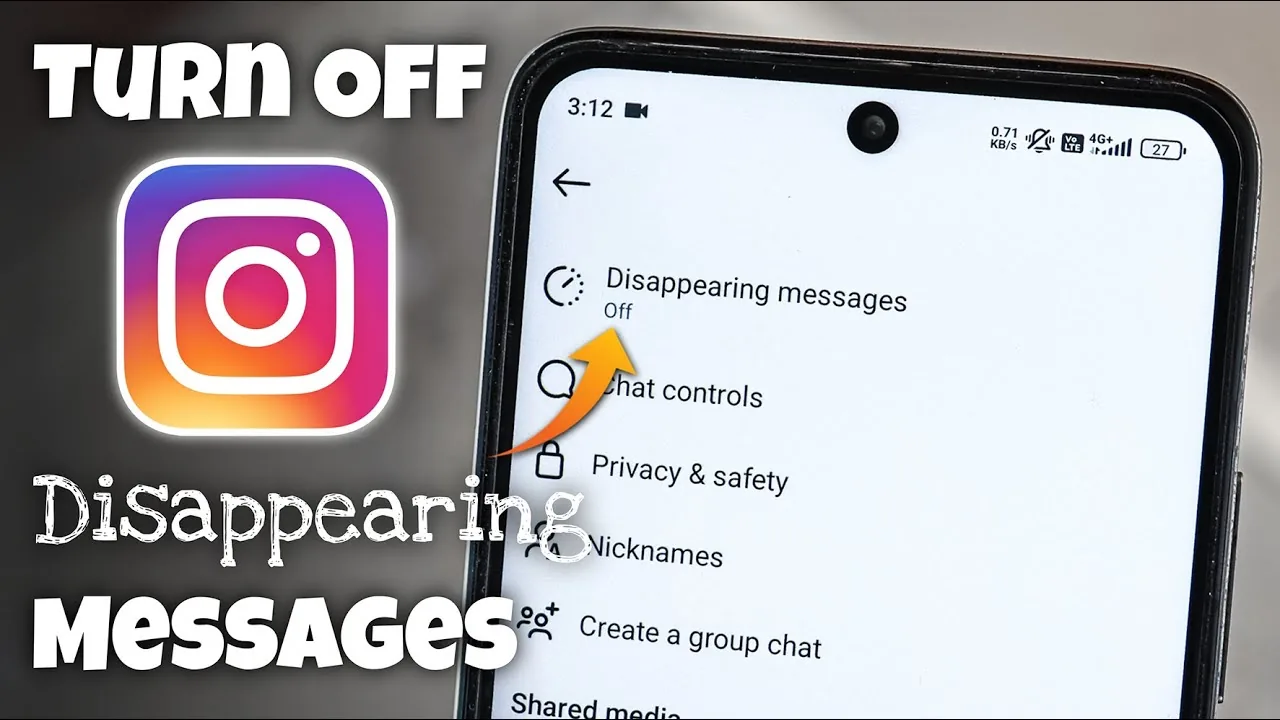 How to Turn Off Disappearing Messages on Instagram