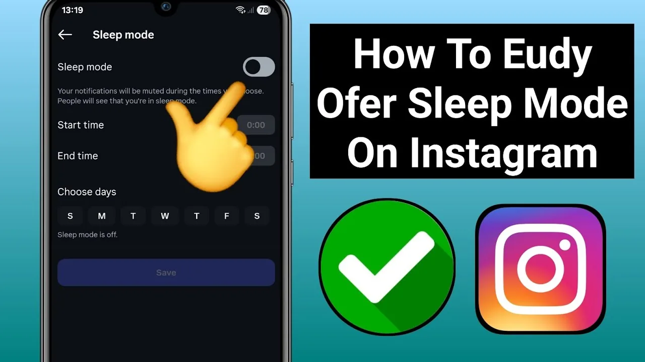 How to Turn Off Instagram Sleep Mode (2026) How to Turn Off Instagram Sleep Mode (2026)