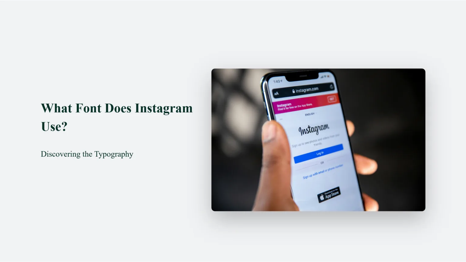 What Font Does Instagram Use? Instagram Sans Guide